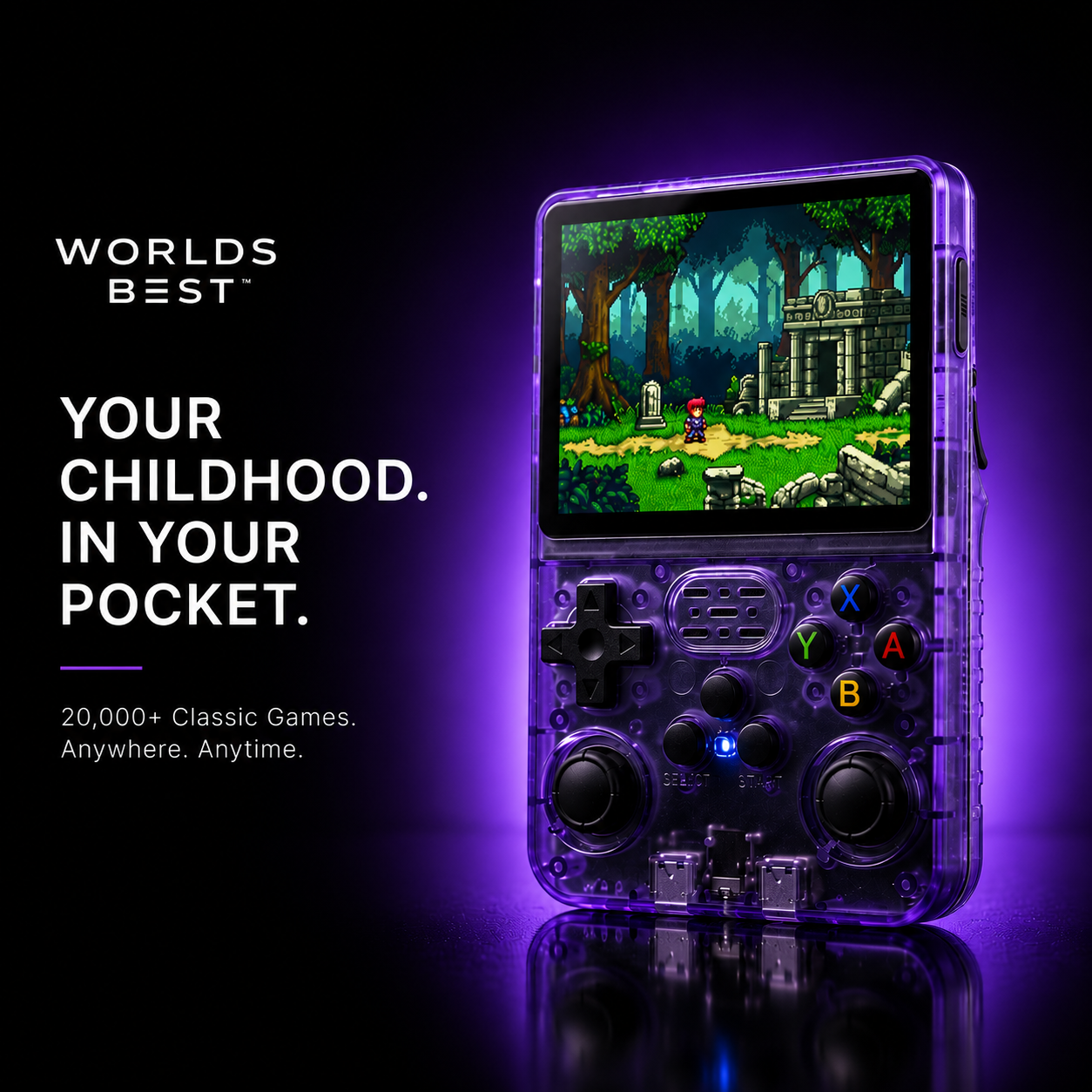 Worlds Best™ Retro Pocket